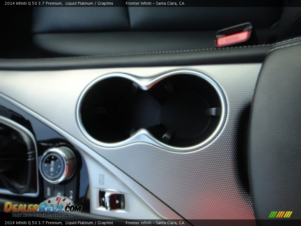 2014 Infiniti Q 50 3.7 Premium Liquid Platinum / Graphite Photo #23