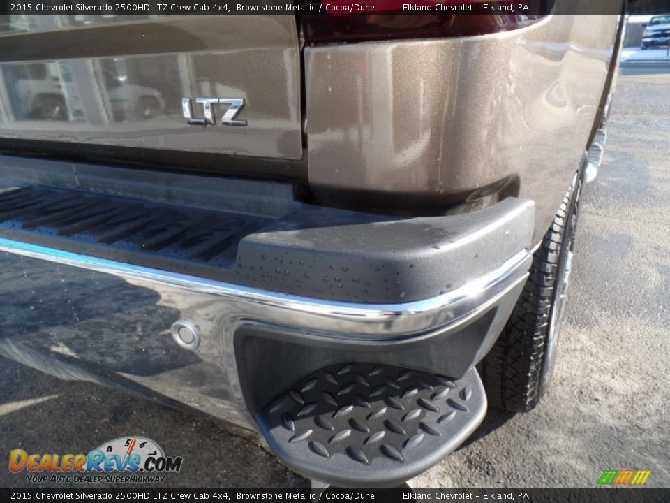 2015 Chevrolet Silverado 2500HD LTZ Crew Cab 4x4 Brownstone Metallic / Cocoa/Dune Photo #12