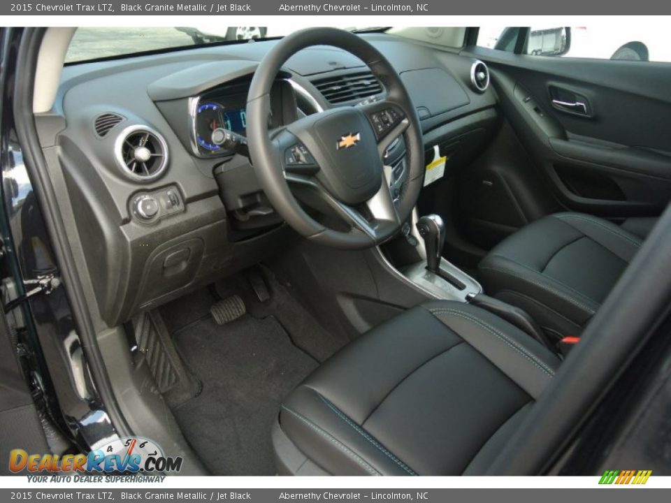 Jet Black Interior - 2015 Chevrolet Trax LTZ Photo #21