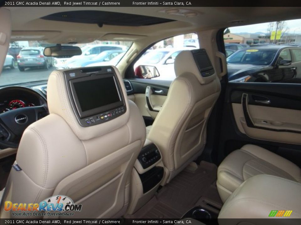 2011 GMC Acadia Denali AWD Red Jewel Tintcoat / Cashmere Photo #9