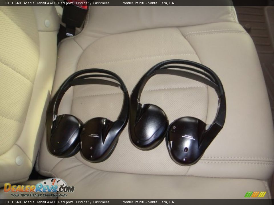 2011 GMC Acadia Denali AWD Red Jewel Tintcoat / Cashmere Photo #16