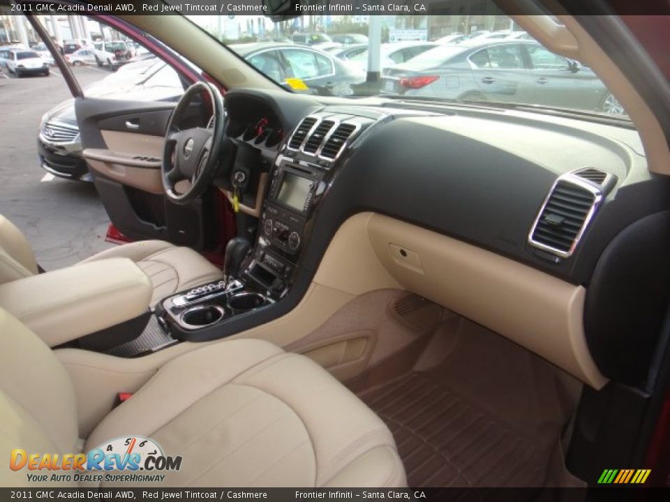 2011 GMC Acadia Denali AWD Red Jewel Tintcoat / Cashmere Photo #18