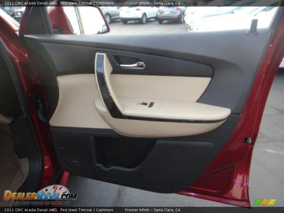 2011 GMC Acadia Denali AWD Red Jewel Tintcoat / Cashmere Photo #20