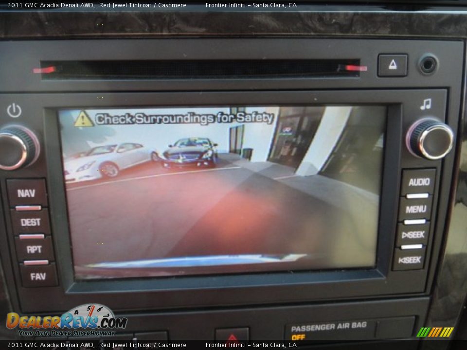 2011 GMC Acadia Denali AWD Red Jewel Tintcoat / Cashmere Photo #25