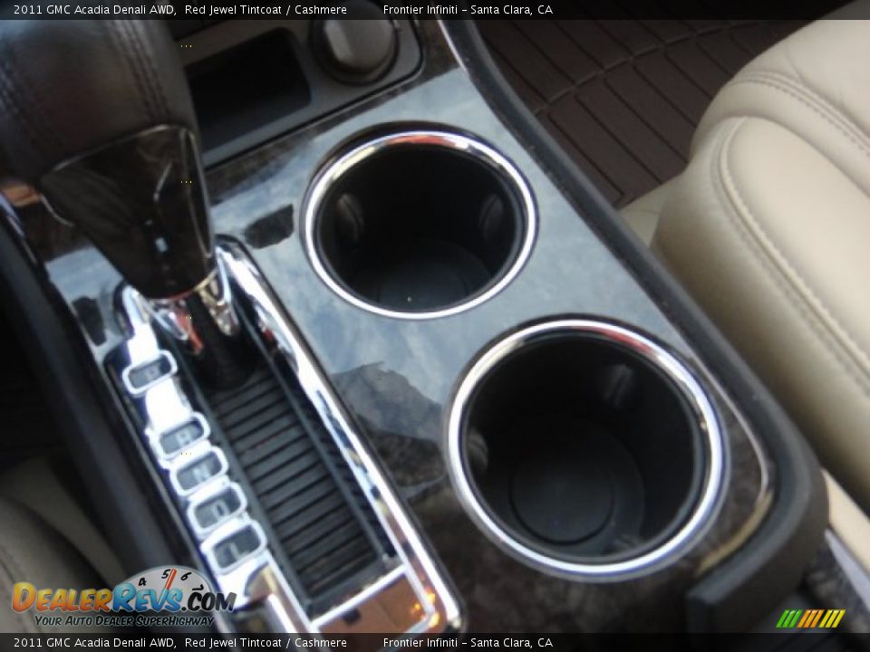 2011 GMC Acadia Denali AWD Red Jewel Tintcoat / Cashmere Photo #27