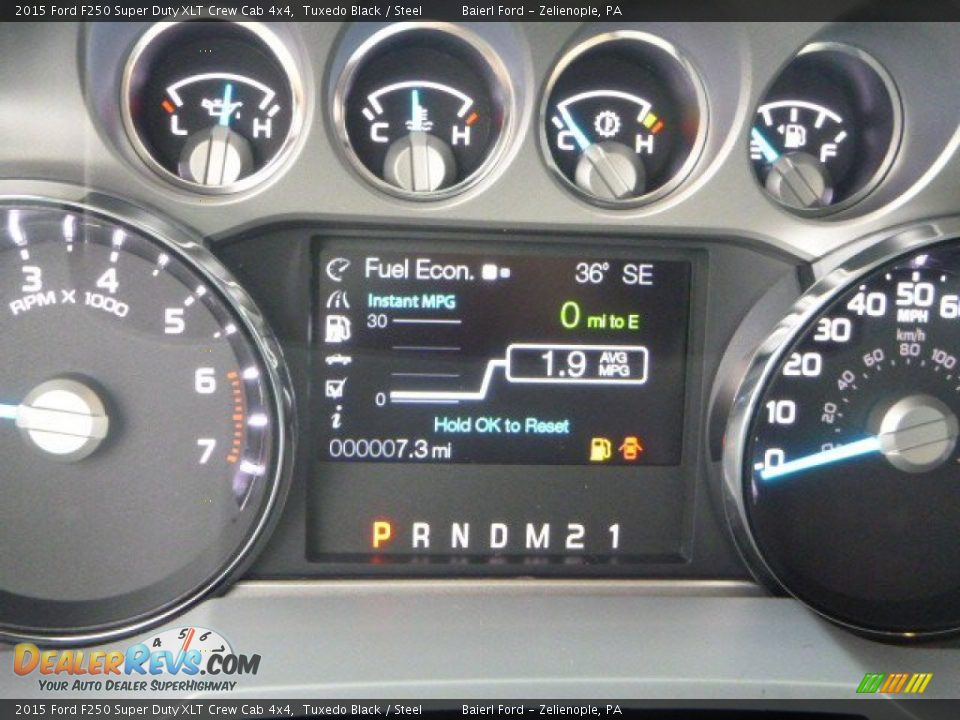 2015 Ford F250 Super Duty XLT Crew Cab 4x4 Tuxedo Black / Steel Photo #18