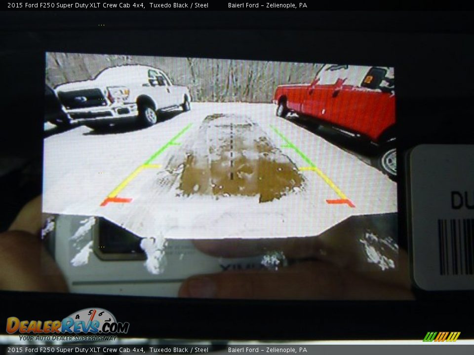 2015 Ford F250 Super Duty XLT Crew Cab 4x4 Tuxedo Black / Steel Photo #20