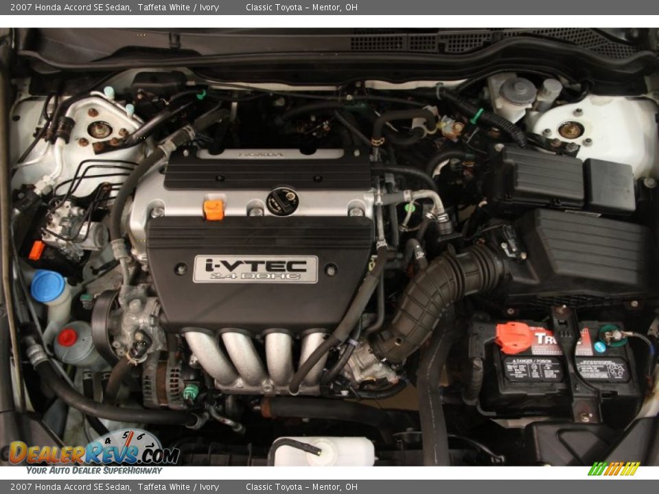 2007 Honda Accord SE Sedan 2.4L DOHC 16V i-VTEC 4 Cylinder Engine Photo #15