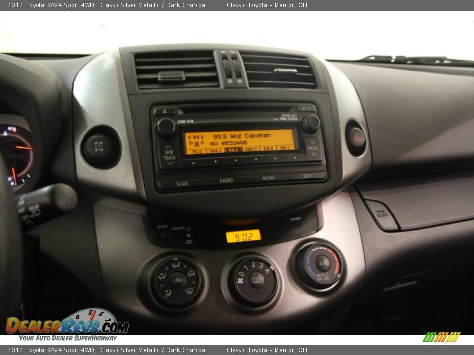 Controls of 2012 Toyota RAV4 Sport 4WD Photo #10