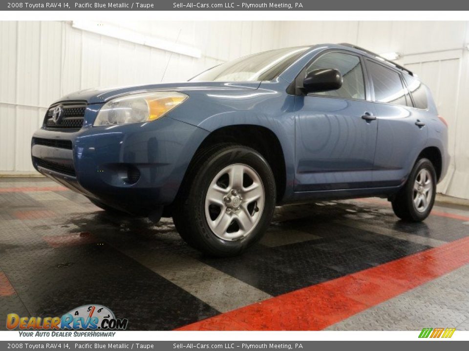 2008 Toyota RAV4 I4 Pacific Blue Metallic / Taupe Photo #2