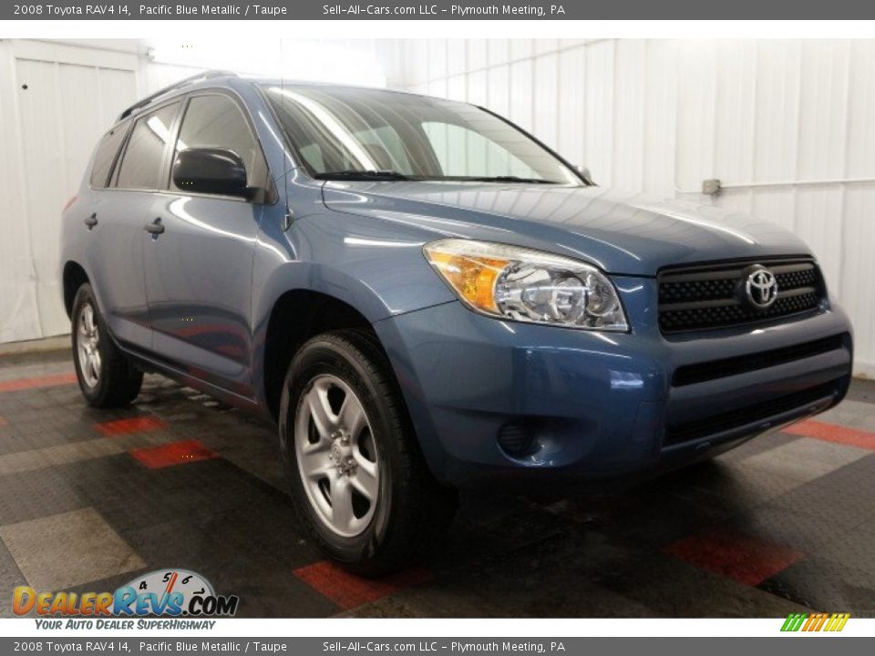 2008 Toyota RAV4 I4 Pacific Blue Metallic / Taupe Photo #5