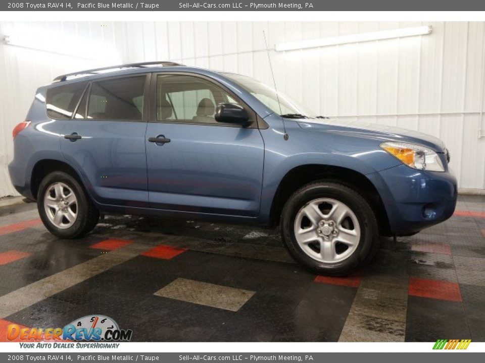 2008 Toyota RAV4 I4 Pacific Blue Metallic / Taupe Photo #6