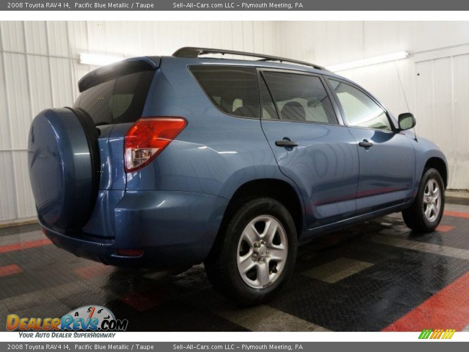 2008 Toyota RAV4 I4 Pacific Blue Metallic / Taupe Photo #7