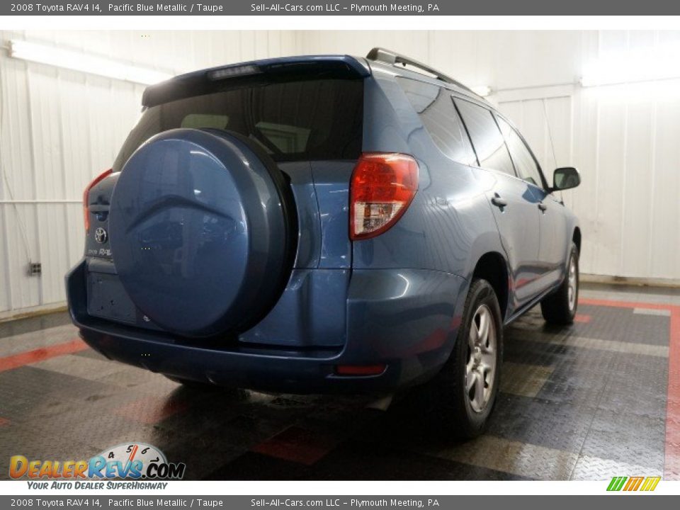 2008 Toyota RAV4 I4 Pacific Blue Metallic / Taupe Photo #8