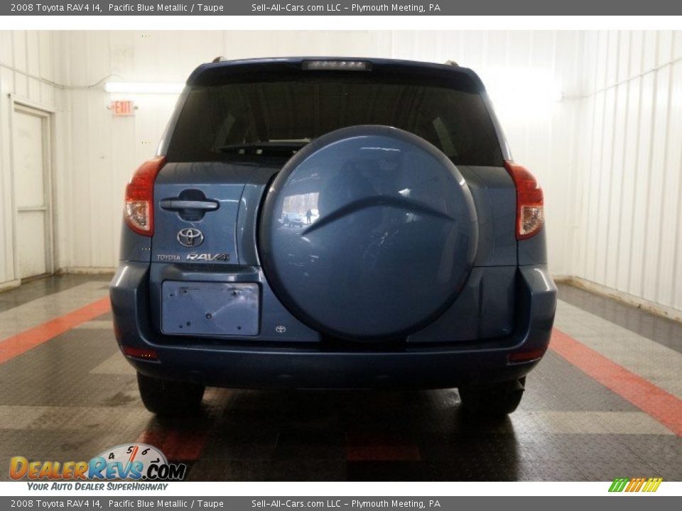2008 Toyota RAV4 I4 Pacific Blue Metallic / Taupe Photo #9