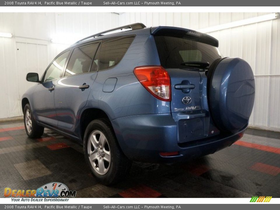 2008 Toyota RAV4 I4 Pacific Blue Metallic / Taupe Photo #10