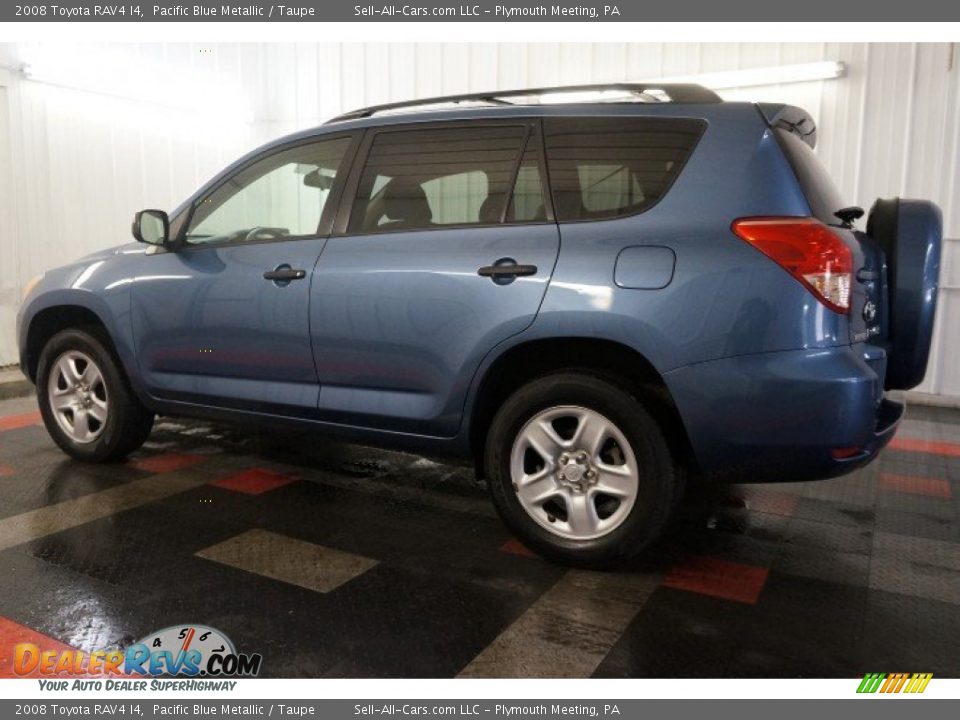 2008 Toyota RAV4 I4 Pacific Blue Metallic / Taupe Photo #11