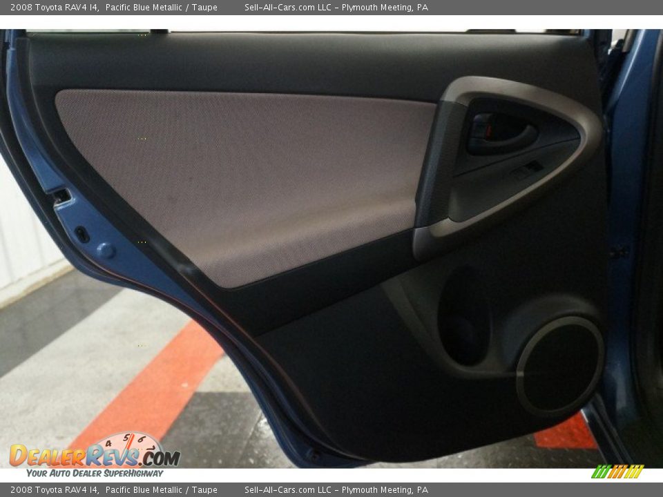 2008 Toyota RAV4 I4 Pacific Blue Metallic / Taupe Photo #15
