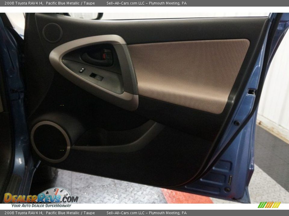 2008 Toyota RAV4 I4 Pacific Blue Metallic / Taupe Photo #16