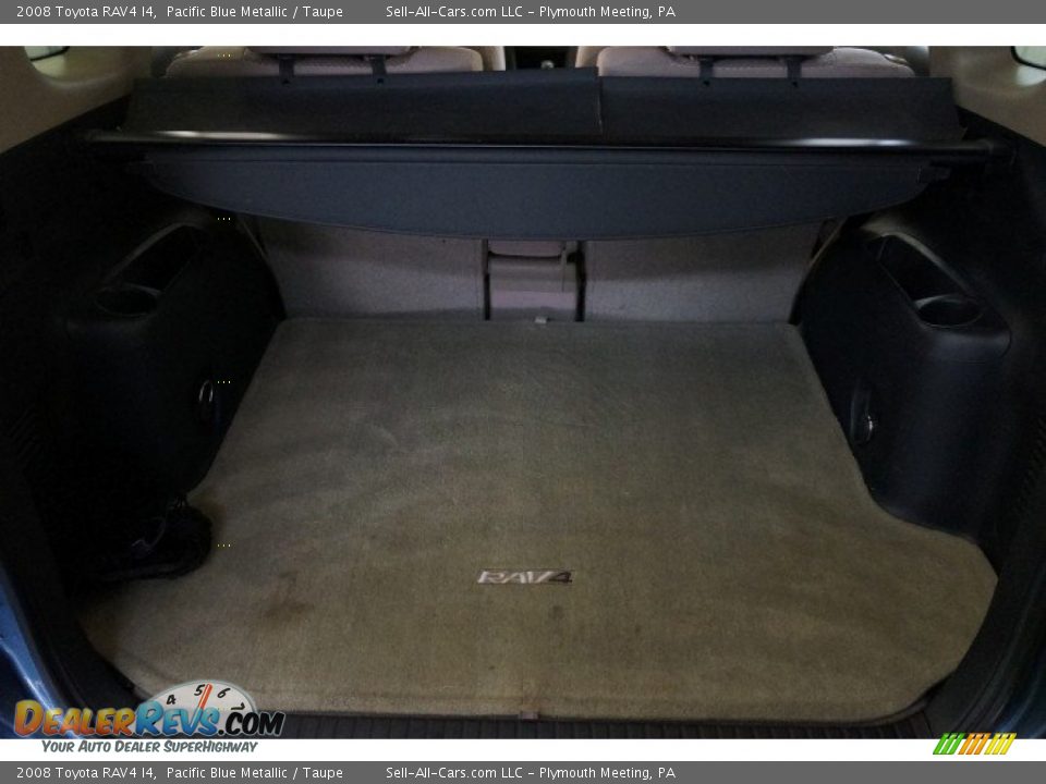 2008 Toyota RAV4 I4 Pacific Blue Metallic / Taupe Photo #17
