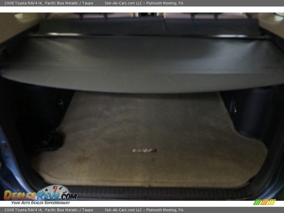 2008 Toyota RAV4 I4 Pacific Blue Metallic / Taupe Photo #18