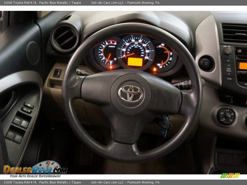 2008 Toyota RAV4 I4 Pacific Blue Metallic / Taupe Photo #21