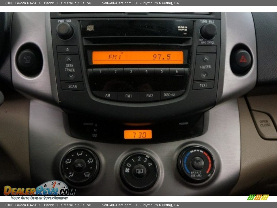 2008 Toyota RAV4 I4 Pacific Blue Metallic / Taupe Photo #27