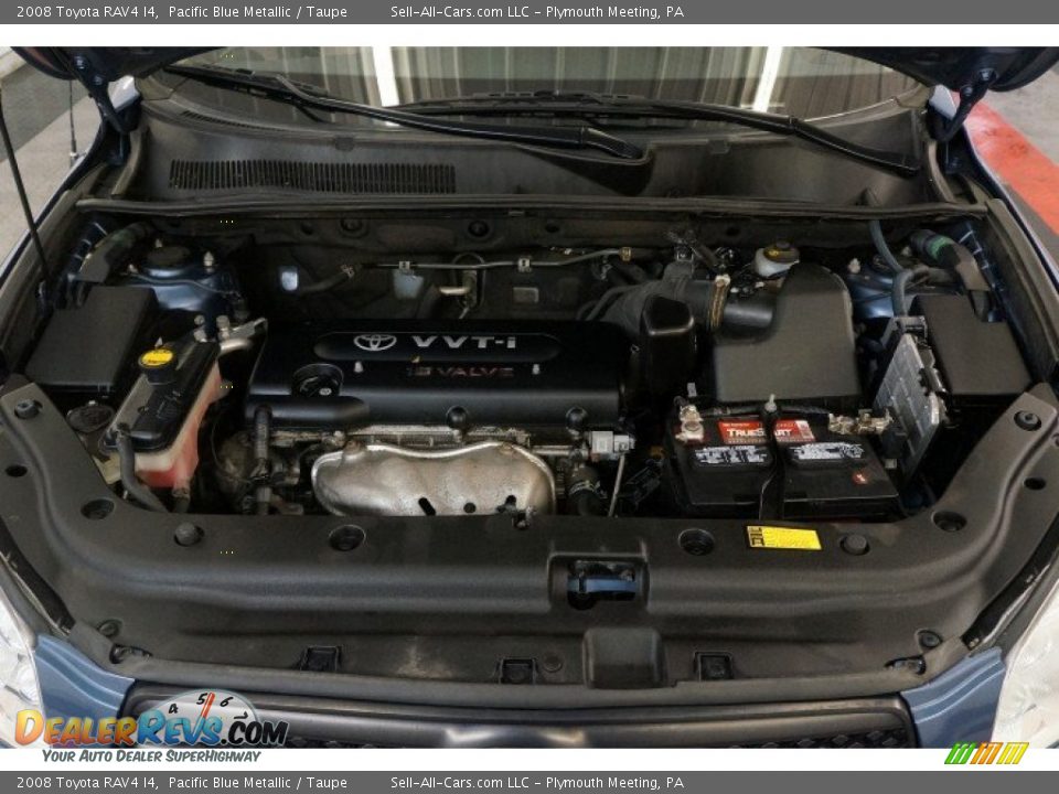 2008 Toyota RAV4 I4 Pacific Blue Metallic / Taupe Photo #29