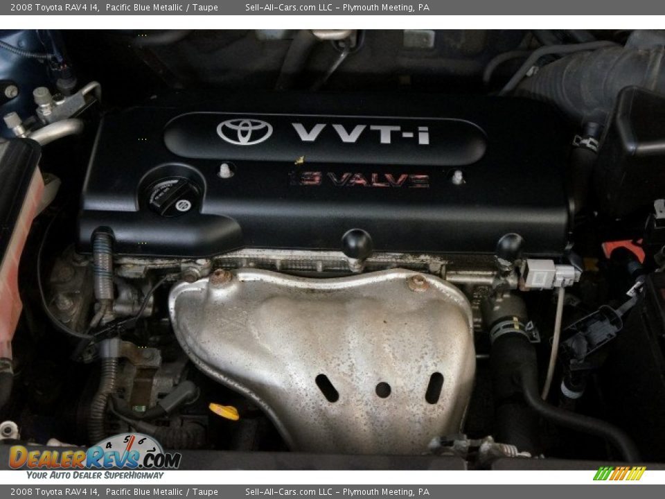 2008 Toyota RAV4 I4 Pacific Blue Metallic / Taupe Photo #30