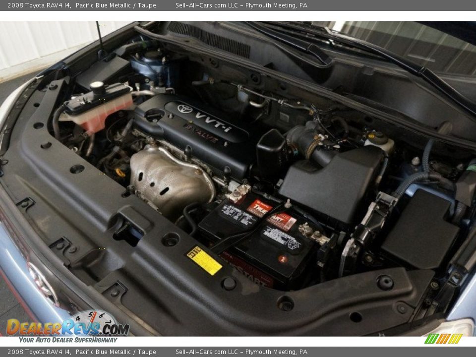 2008 Toyota RAV4 I4 Pacific Blue Metallic / Taupe Photo #32