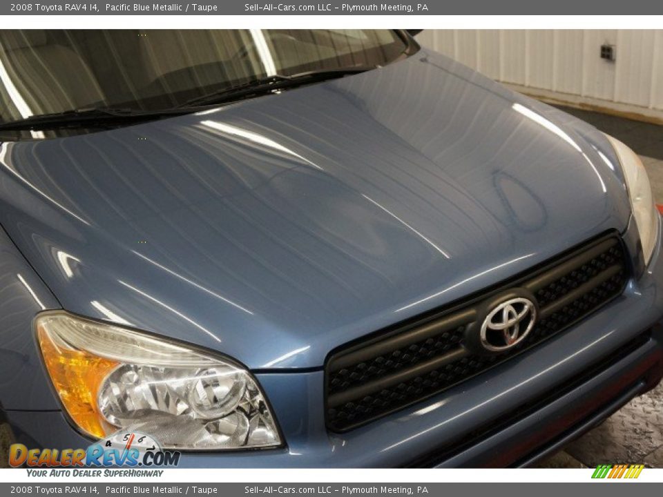 2008 Toyota RAV4 I4 Pacific Blue Metallic / Taupe Photo #34