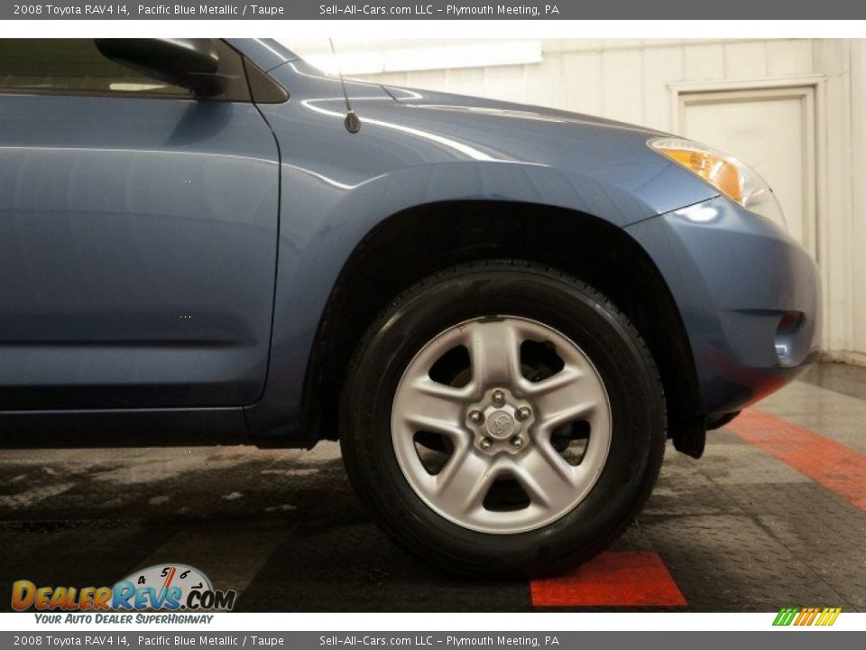 2008 Toyota RAV4 I4 Pacific Blue Metallic / Taupe Photo #35