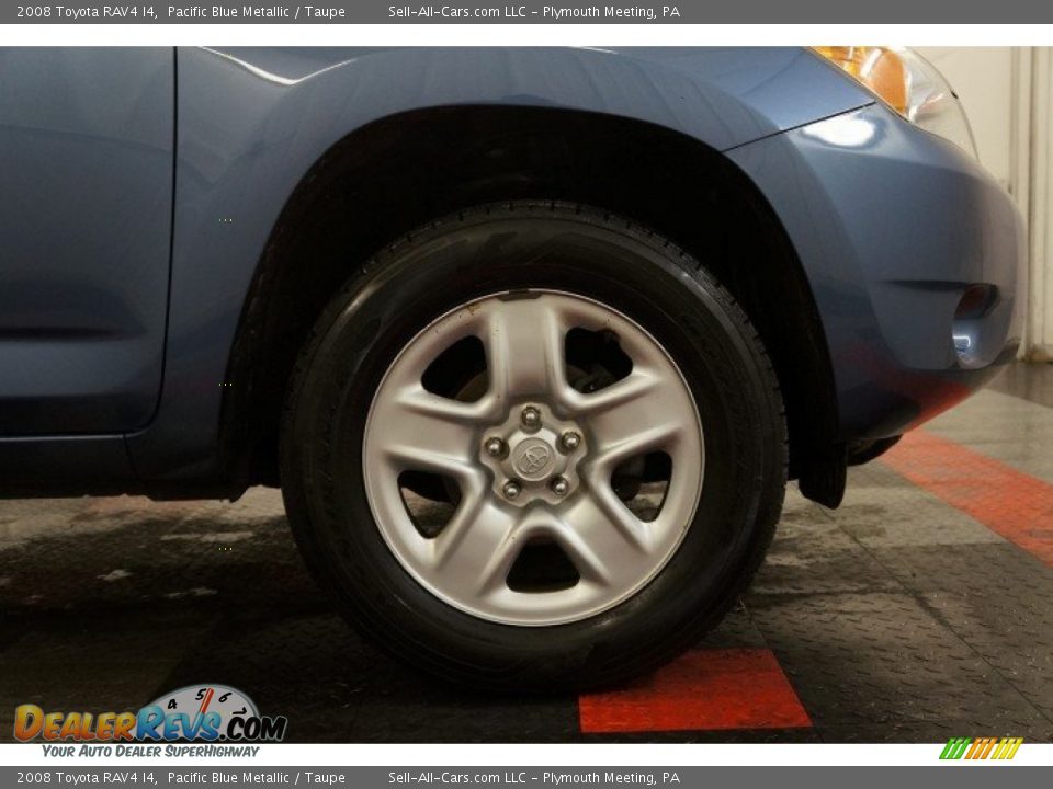 2008 Toyota RAV4 I4 Pacific Blue Metallic / Taupe Photo #36