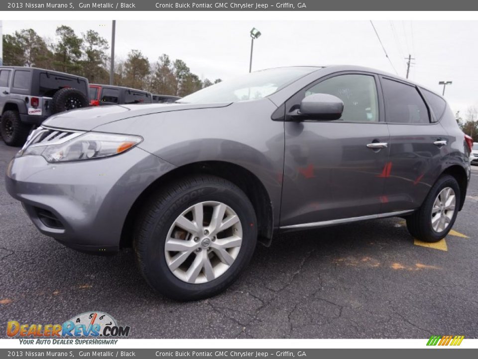 2013 Nissan Murano S Gun Metallic / Black Photo #3