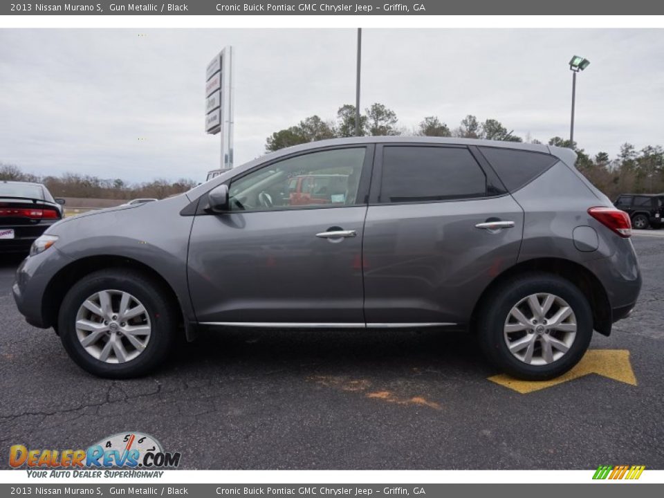 2013 Nissan Murano S Gun Metallic / Black Photo #4