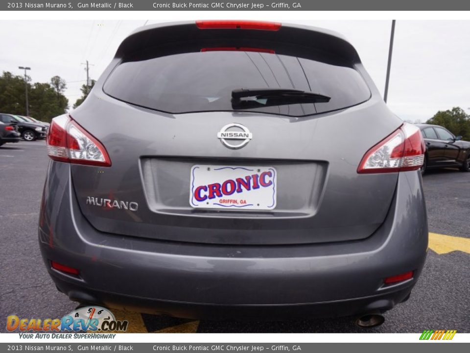 2013 Nissan Murano S Gun Metallic / Black Photo #6