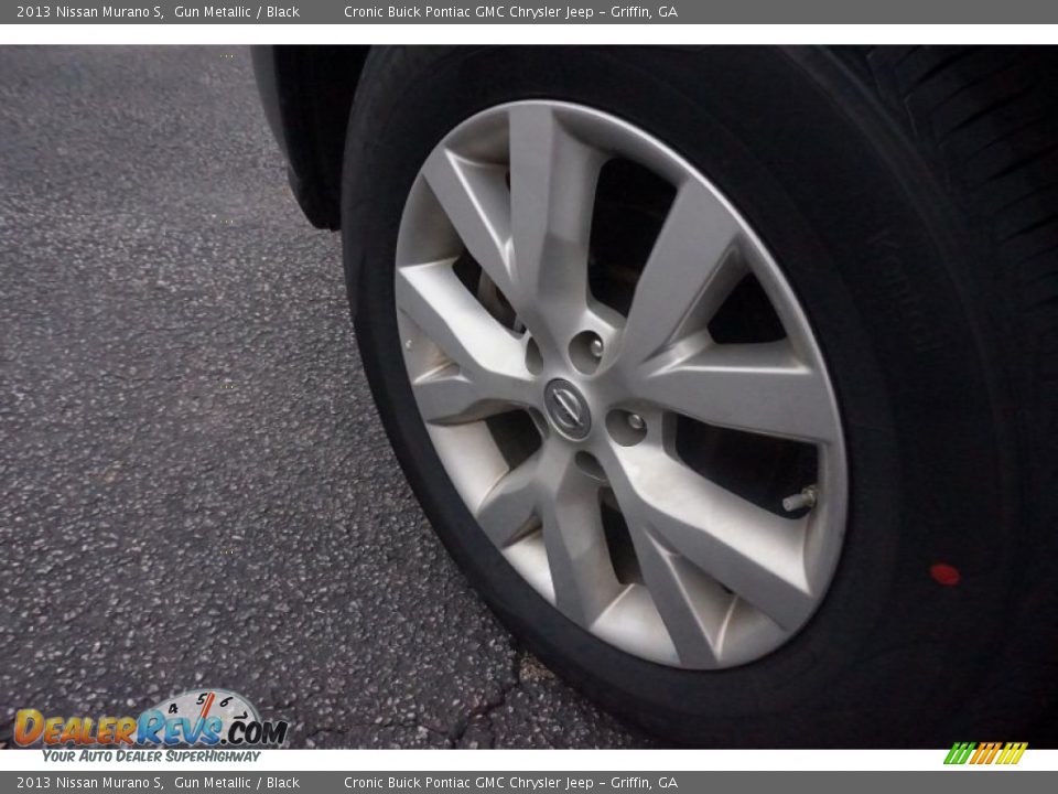 2013 Nissan Murano S Gun Metallic / Black Photo #13