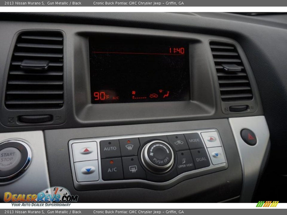 2013 Nissan Murano S Gun Metallic / Black Photo #22