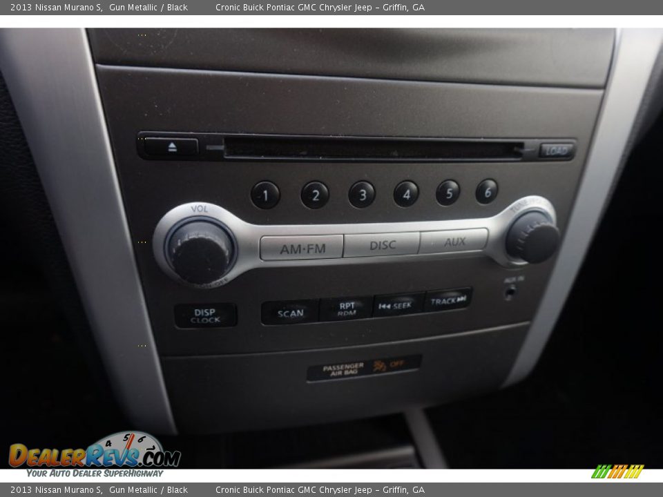2013 Nissan Murano S Gun Metallic / Black Photo #24