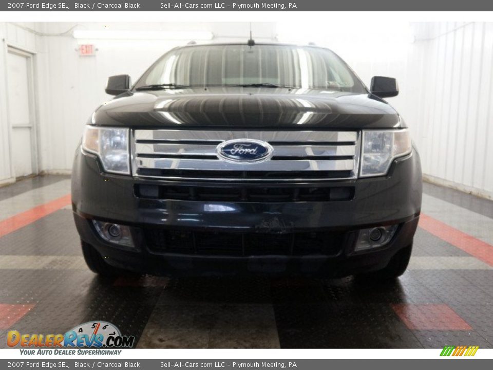 2007 Ford Edge SEL Black / Charcoal Black Photo #4
