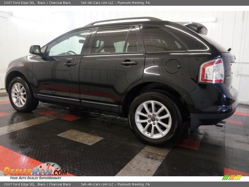 2007 Ford Edge SEL Black / Charcoal Black Photo #11