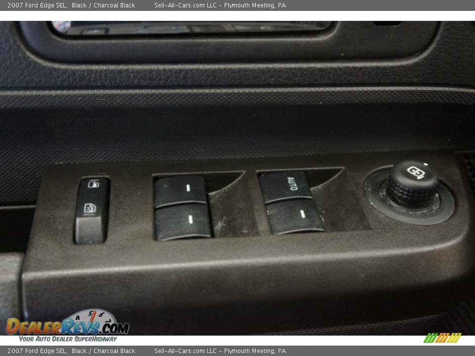 2007 Ford Edge SEL Black / Charcoal Black Photo #13