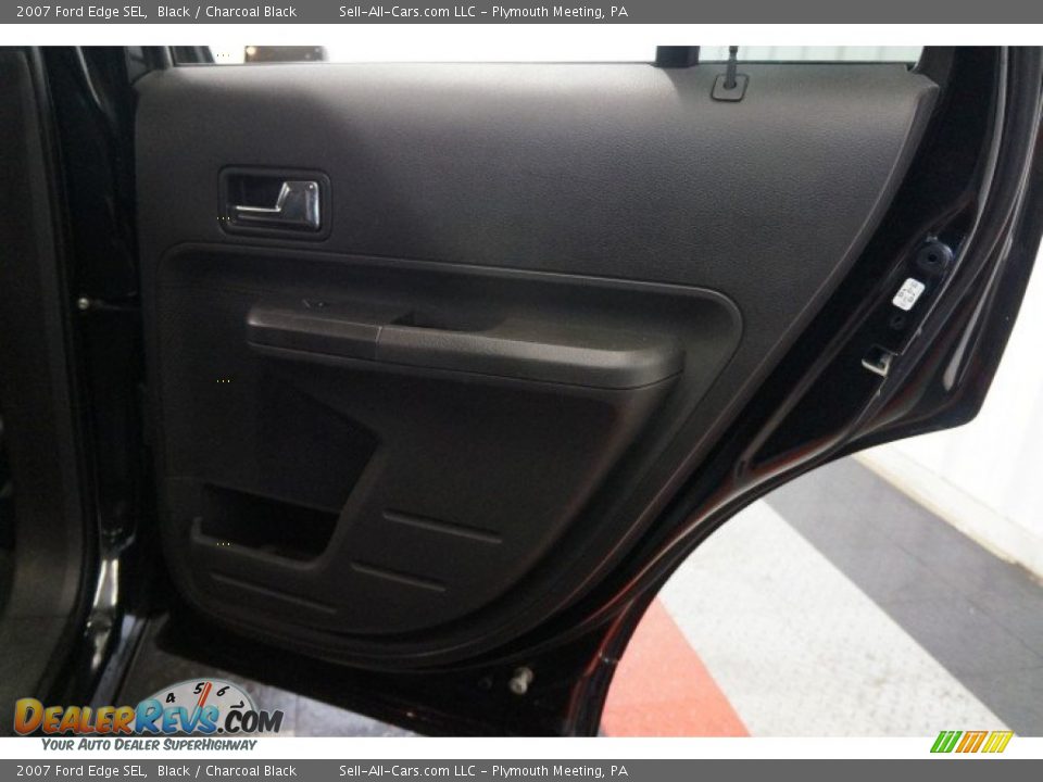 2007 Ford Edge SEL Black / Charcoal Black Photo #16