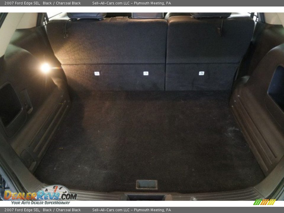 2007 Ford Edge SEL Black / Charcoal Black Photo #18