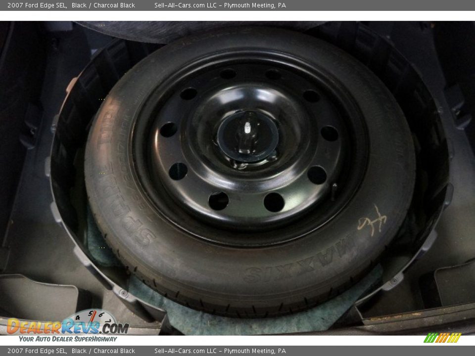 2007 Ford Edge SEL Black / Charcoal Black Photo #19
