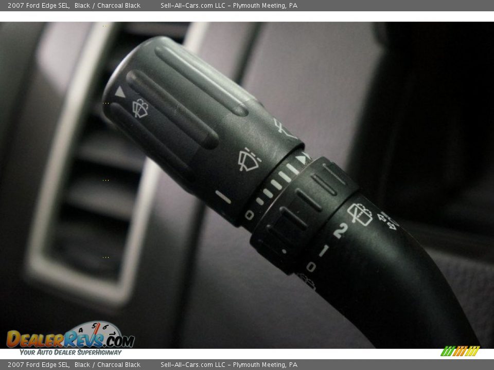 2007 Ford Edge SEL Black / Charcoal Black Photo #24