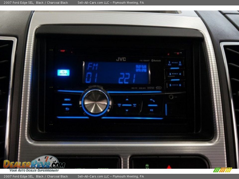 2007 Ford Edge SEL Black / Charcoal Black Photo #28