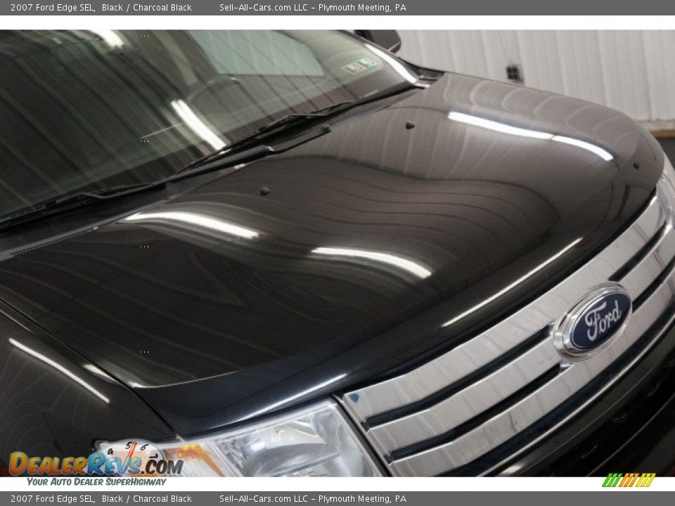 2007 Ford Edge SEL Black / Charcoal Black Photo #36