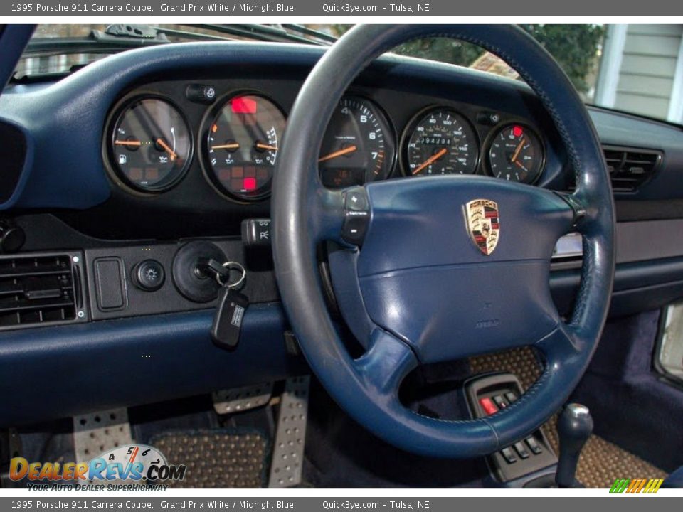 1995 Porsche 911 Carrera Coupe Steering Wheel Photo #5