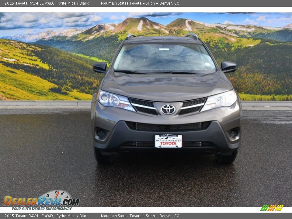2015 Toyota RAV4 LE AWD Pyrite Mica / Black Photo #2